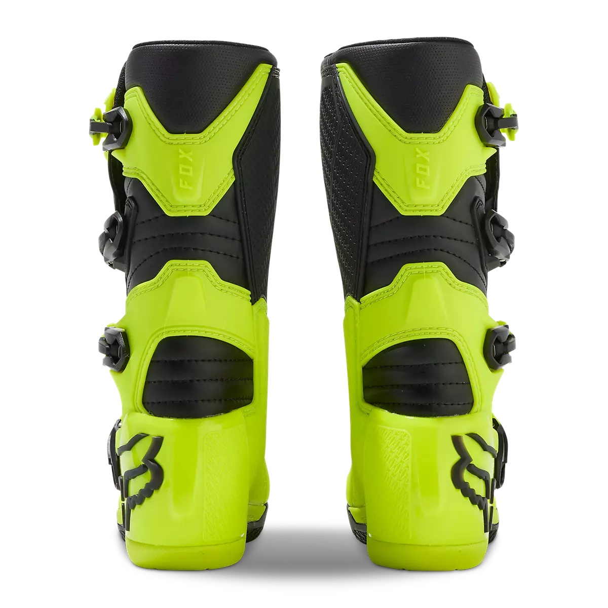 Fox Racing - Comp Boot Youth-Flo Yellow (30471-130)