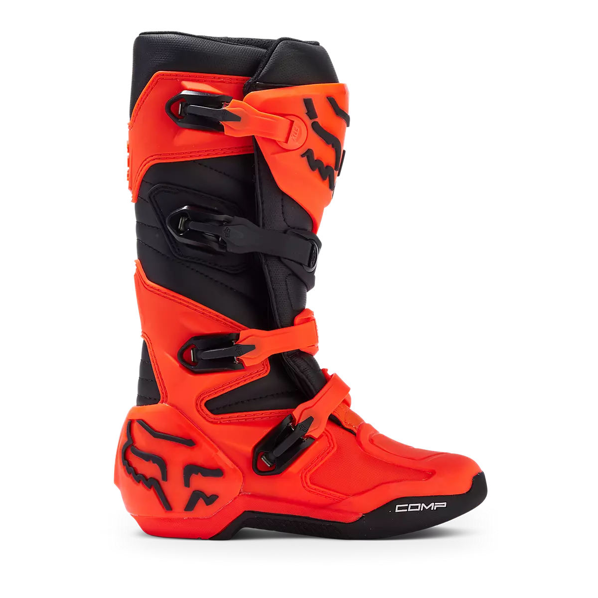Fox Racing - Comp Boot Youth-Flo Orange (30471-824)