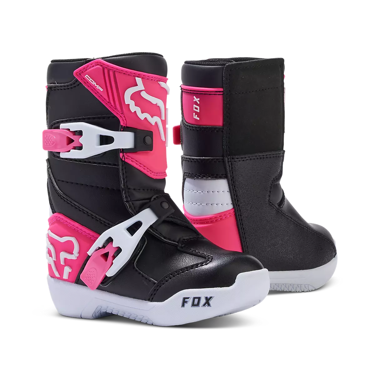 Fox Racing - Kids Comp Boot-Black/Pink (30472-285)