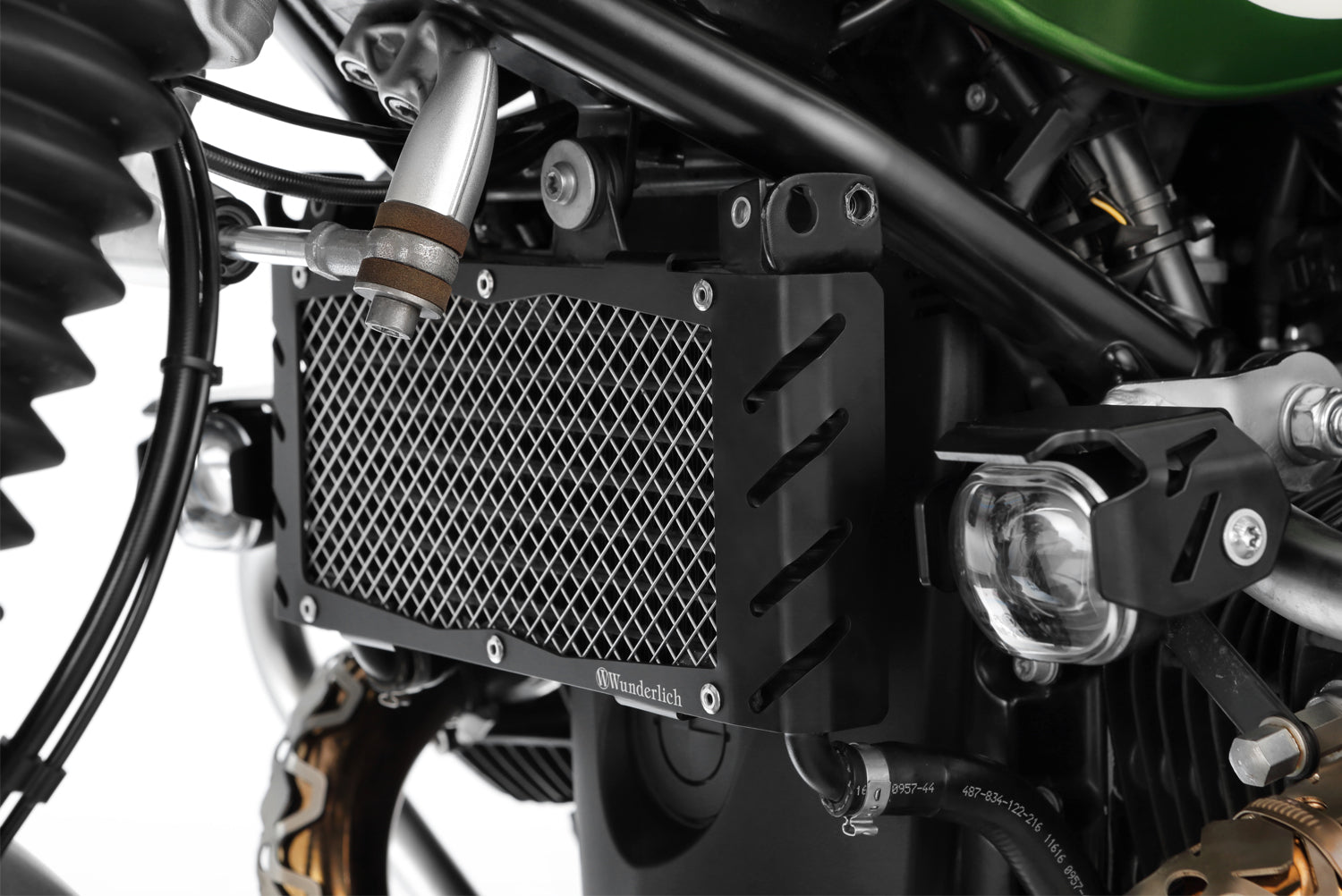 »MICROFLOOTER« LED auxiliary headlight R nineT/ R nineT Scrambler for 100% even area illumination