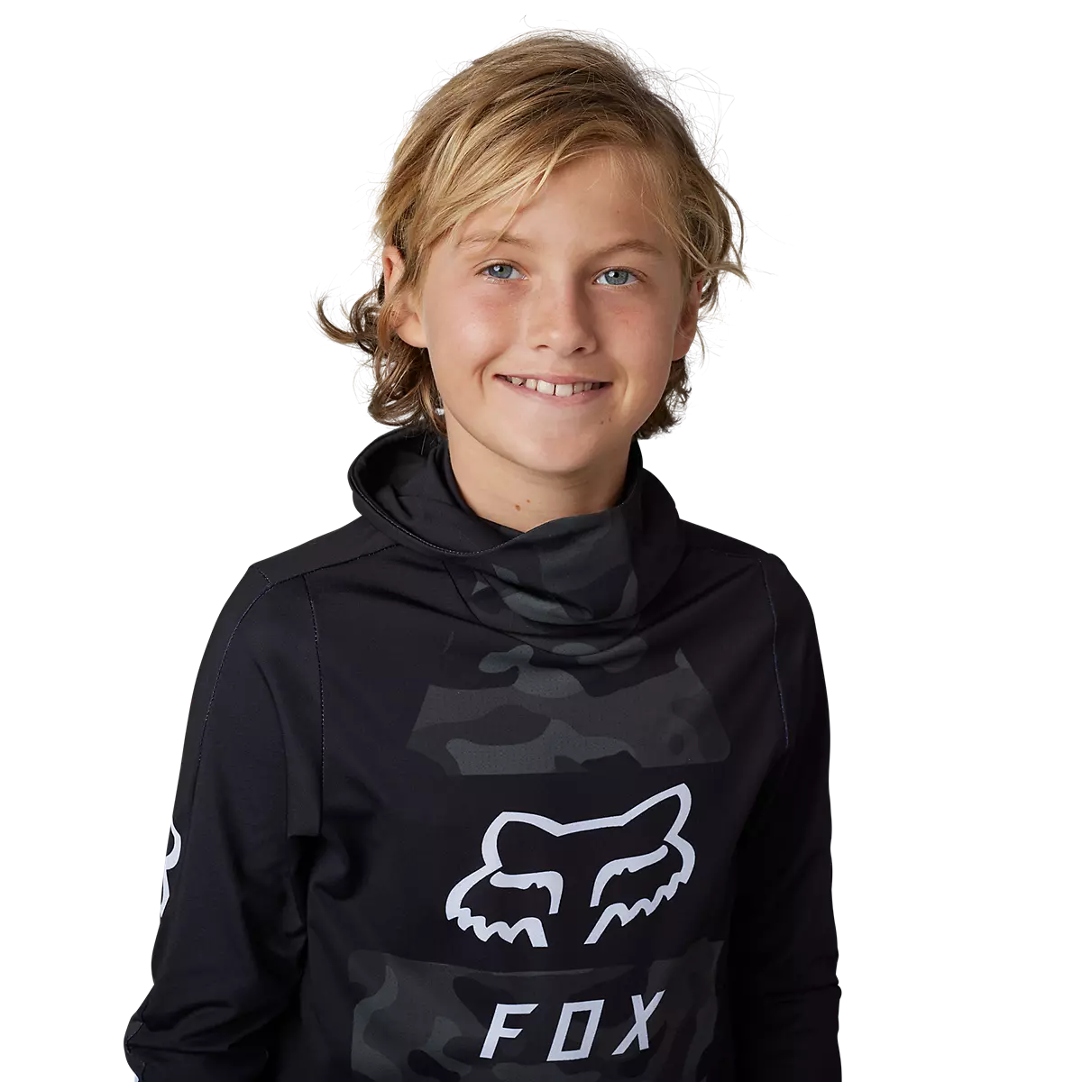 Fox Racing - Youth Ranger Drive Krux SXS Jersey-Black Camo (30489-247)