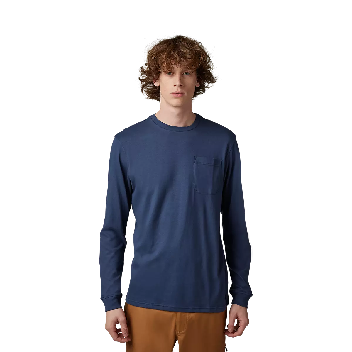 Fox Racing - Level Up Long Sleeve Pkt Tee-Deep Cobalt (30550-387)