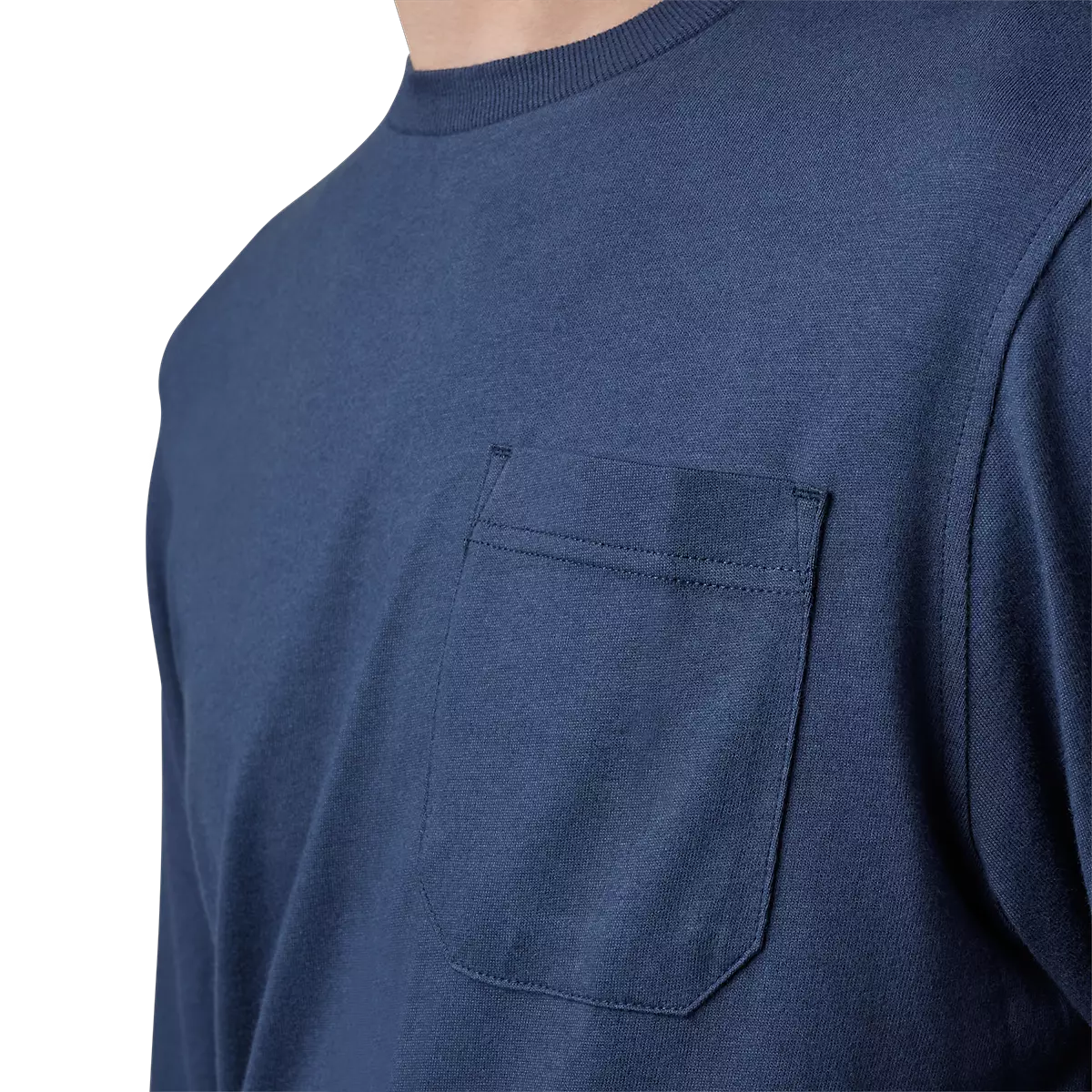 Fox Racing - Level Up Long Sleeve Pkt Tee-Deep Cobalt (30550-387)
