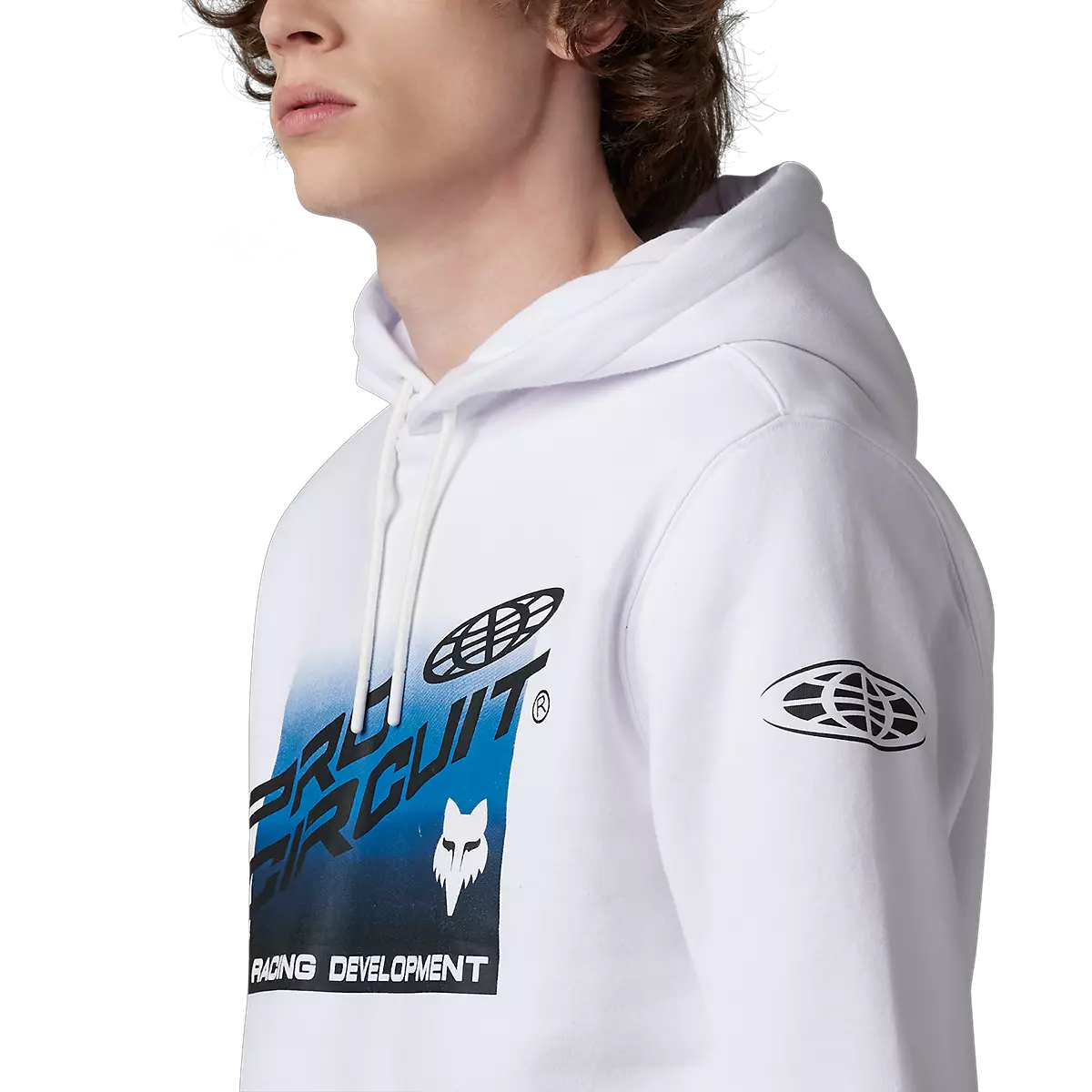 Fox Racing - Foyl Pro Circuit Pullover Fleece-White (30572-008)