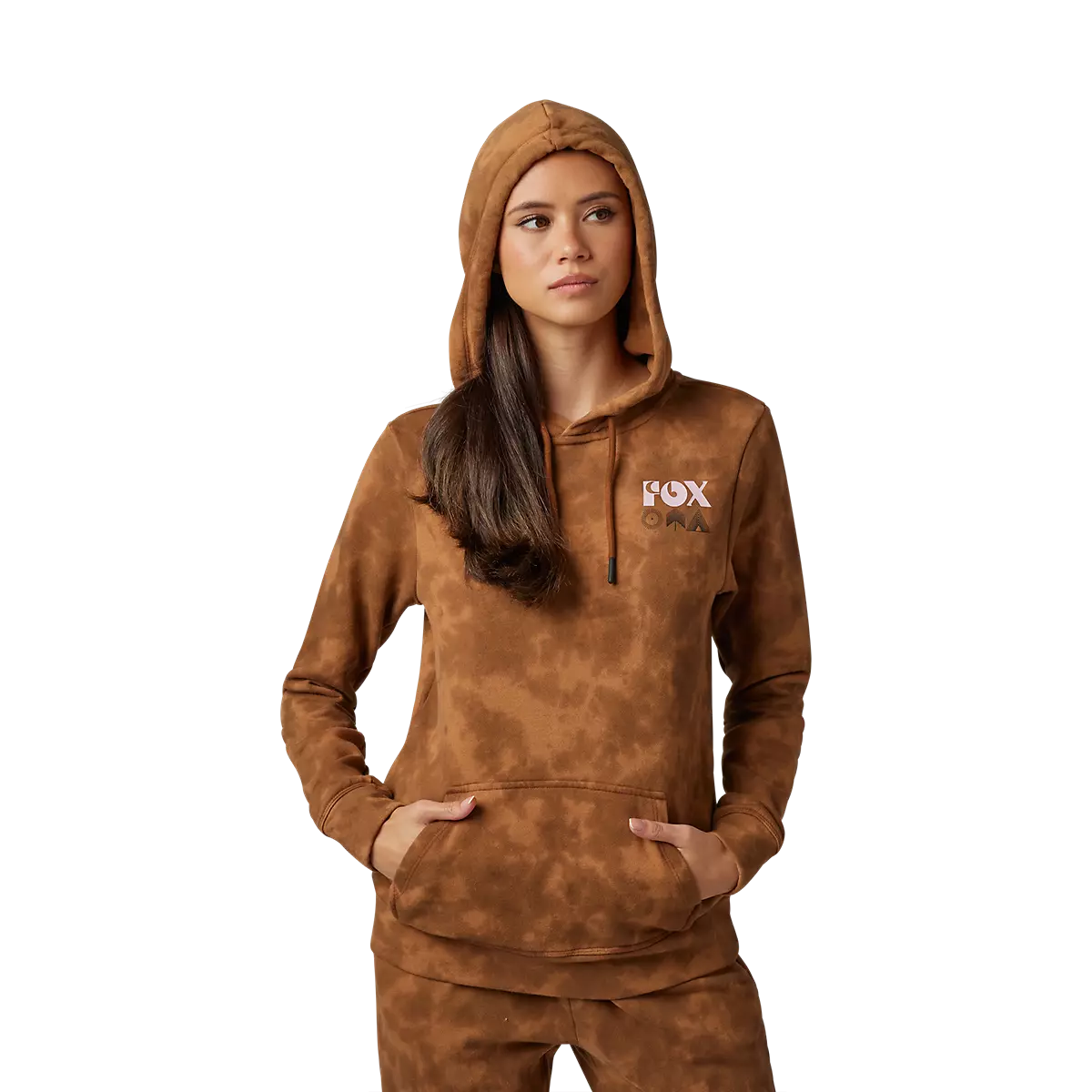 Fox Racing - Womens Rockwilder Pullover Hoodie-Nutmeg (30771-512)
