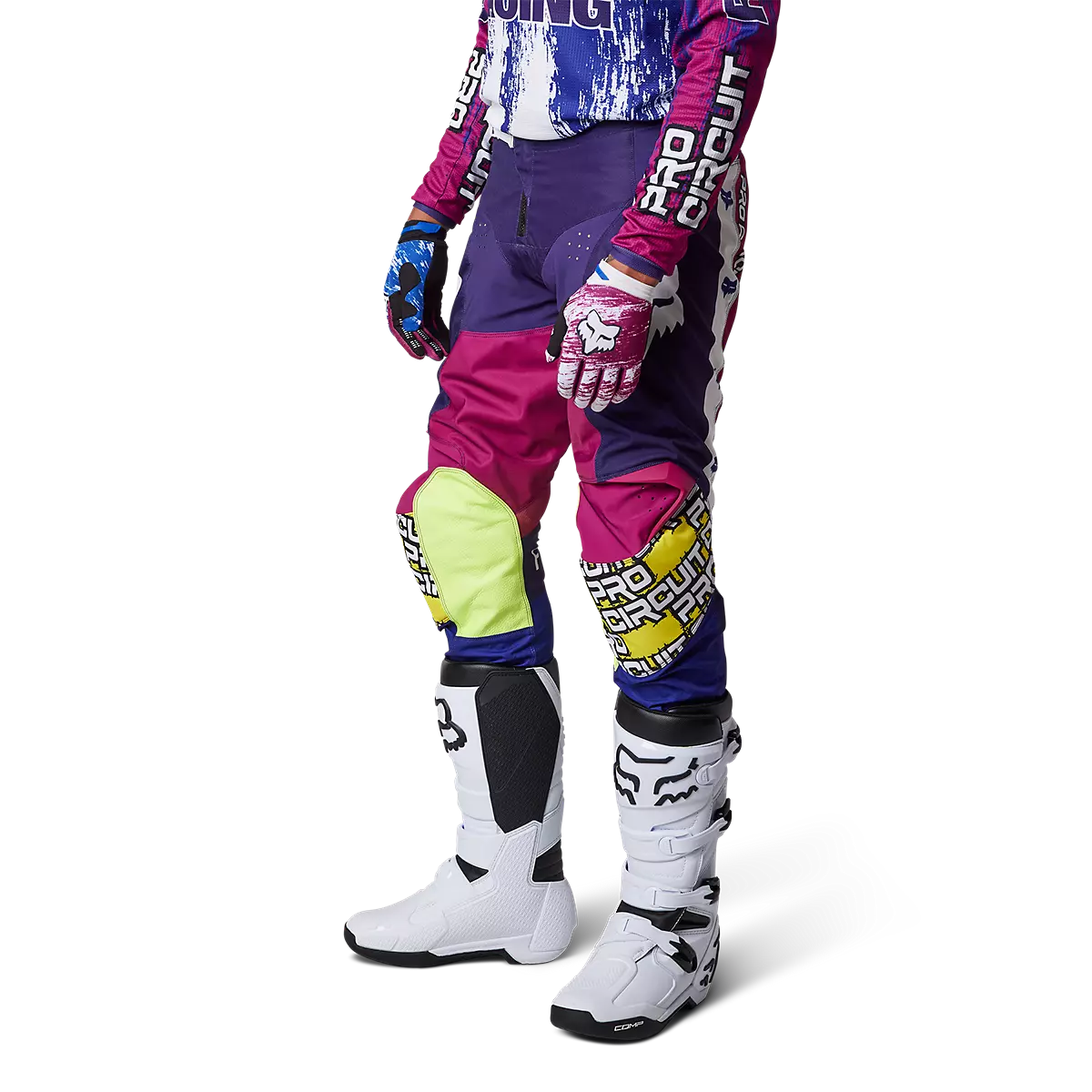 Fox Racing - Pro Circuit 180 Pants-White/Blue (30854-059)