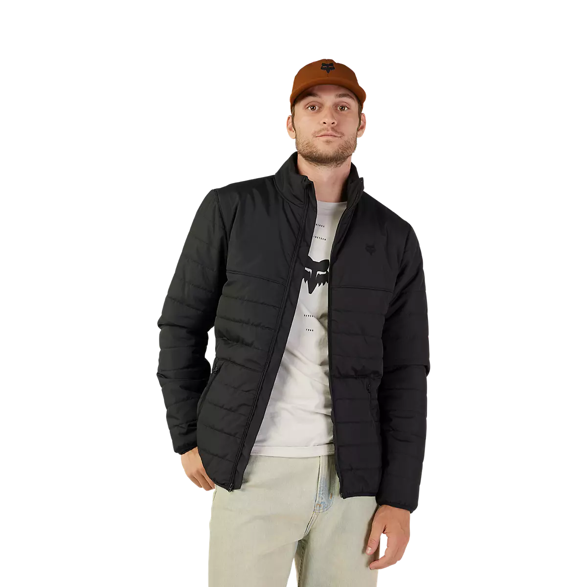 Fox Racing - Howell Puffy Jacket-Black/Black (30945-021)