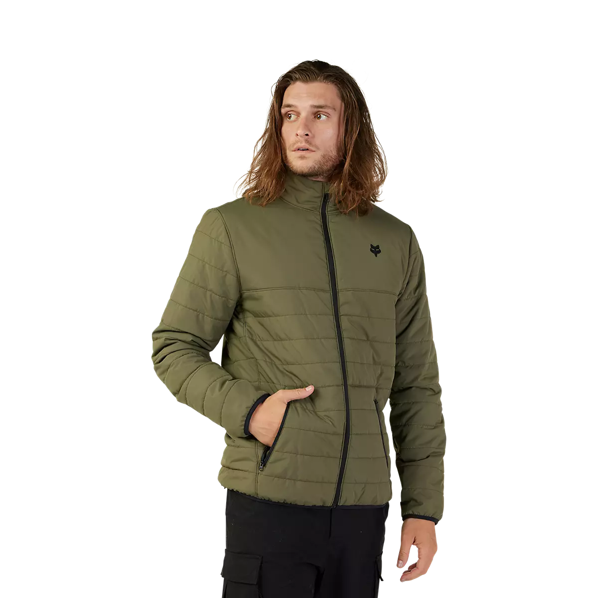 Fox Racing - Howell Puffy Jacket-Olive Green (30945-099)