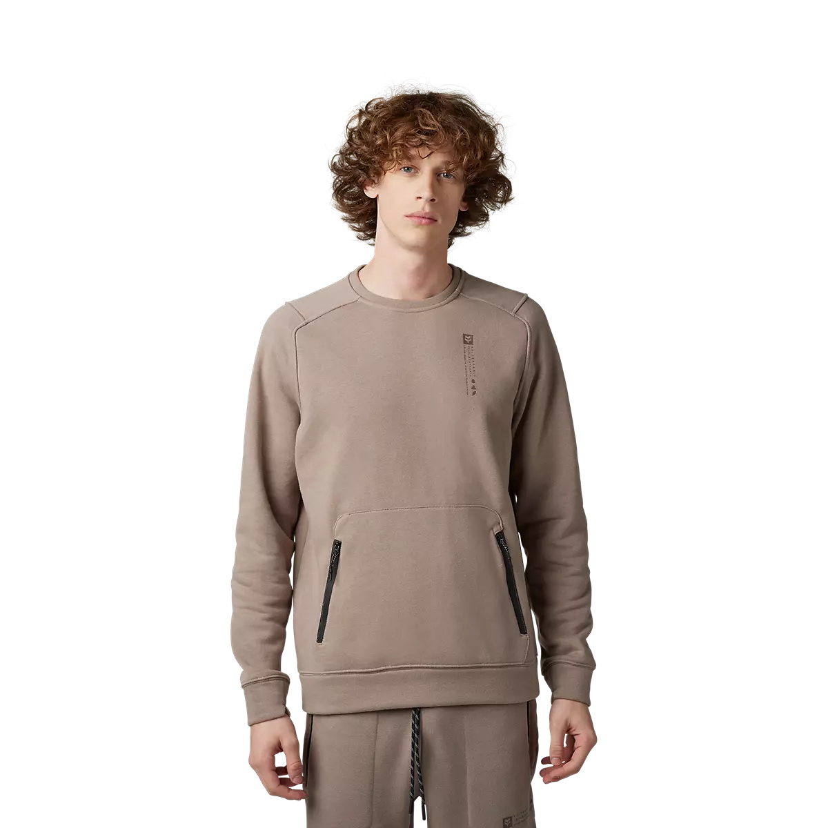 Fox Racing - Base Over Water Reistant Crew Sweatshirt-Taupe (30947-235)