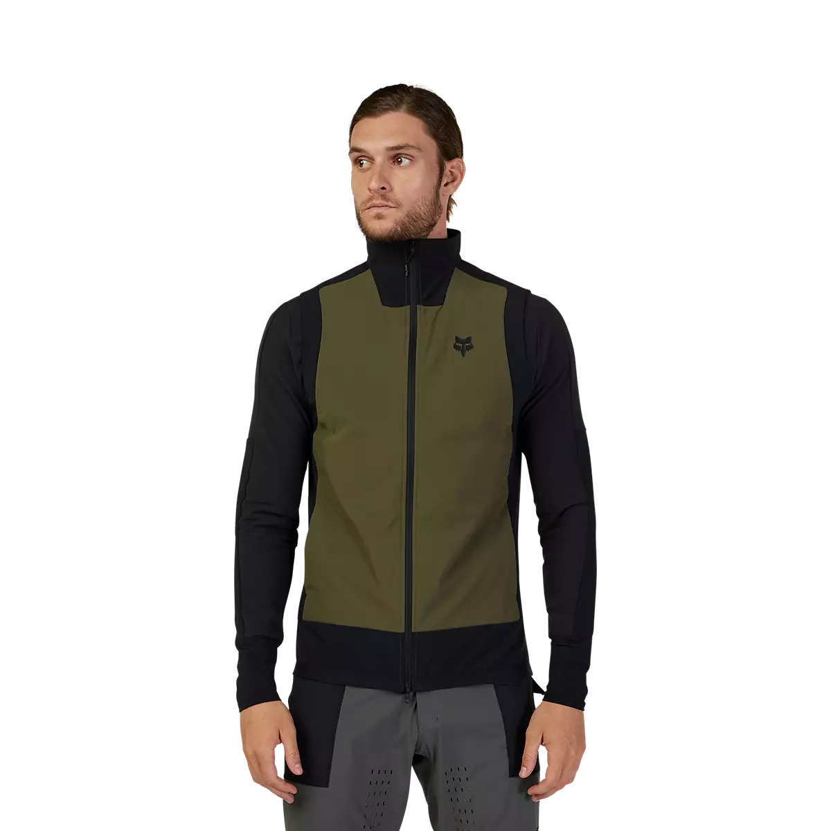 Fox Racing - Defend Fire Alpha Vest-Olive Green (30993-099)