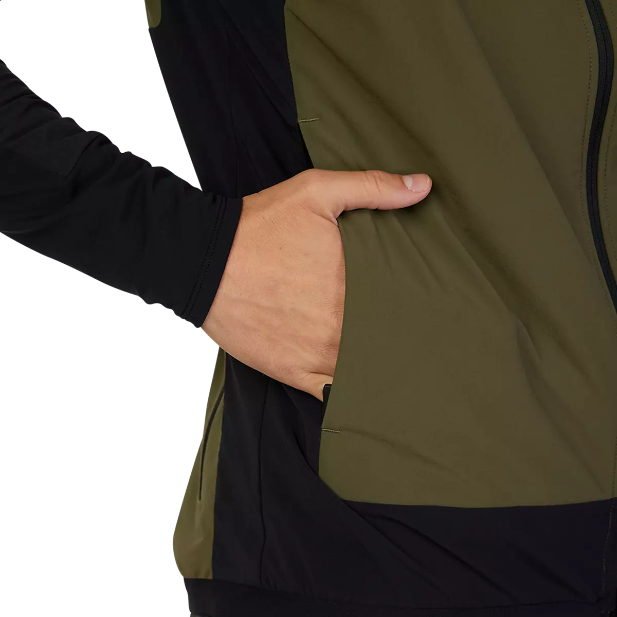 Fox Racing - Defend Fire Alpha Vest-Olive Green (30993-099)