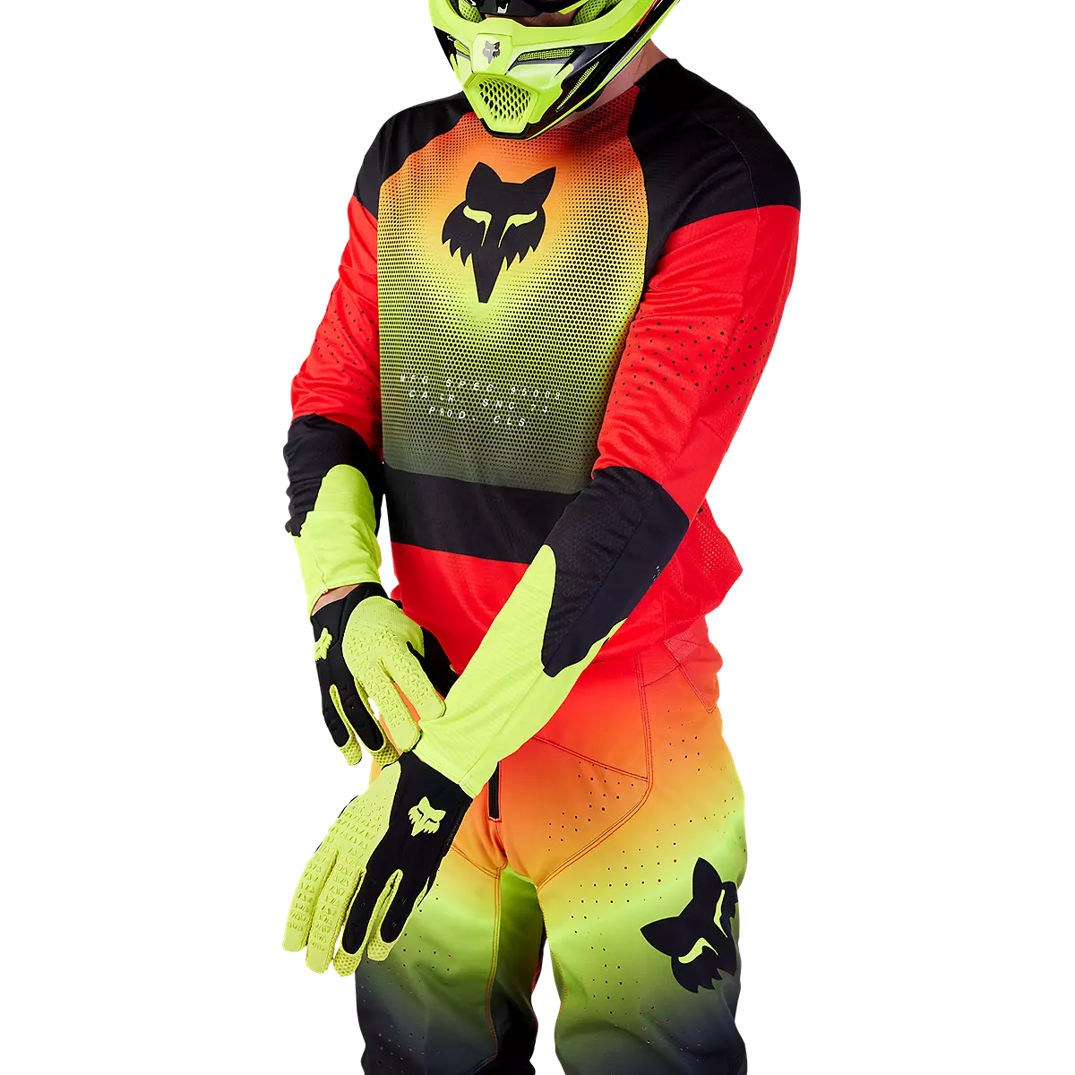 Fox Racing - 360 Revise Jersey-Red/Yellow (31271-080)