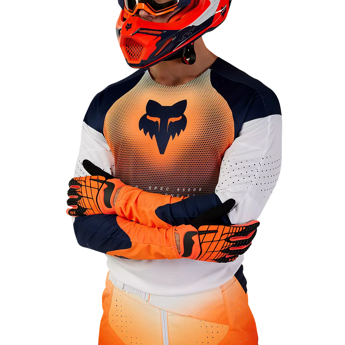 Fox Racing - 360 Revise Jersey-Navy/Orange (31271-425)