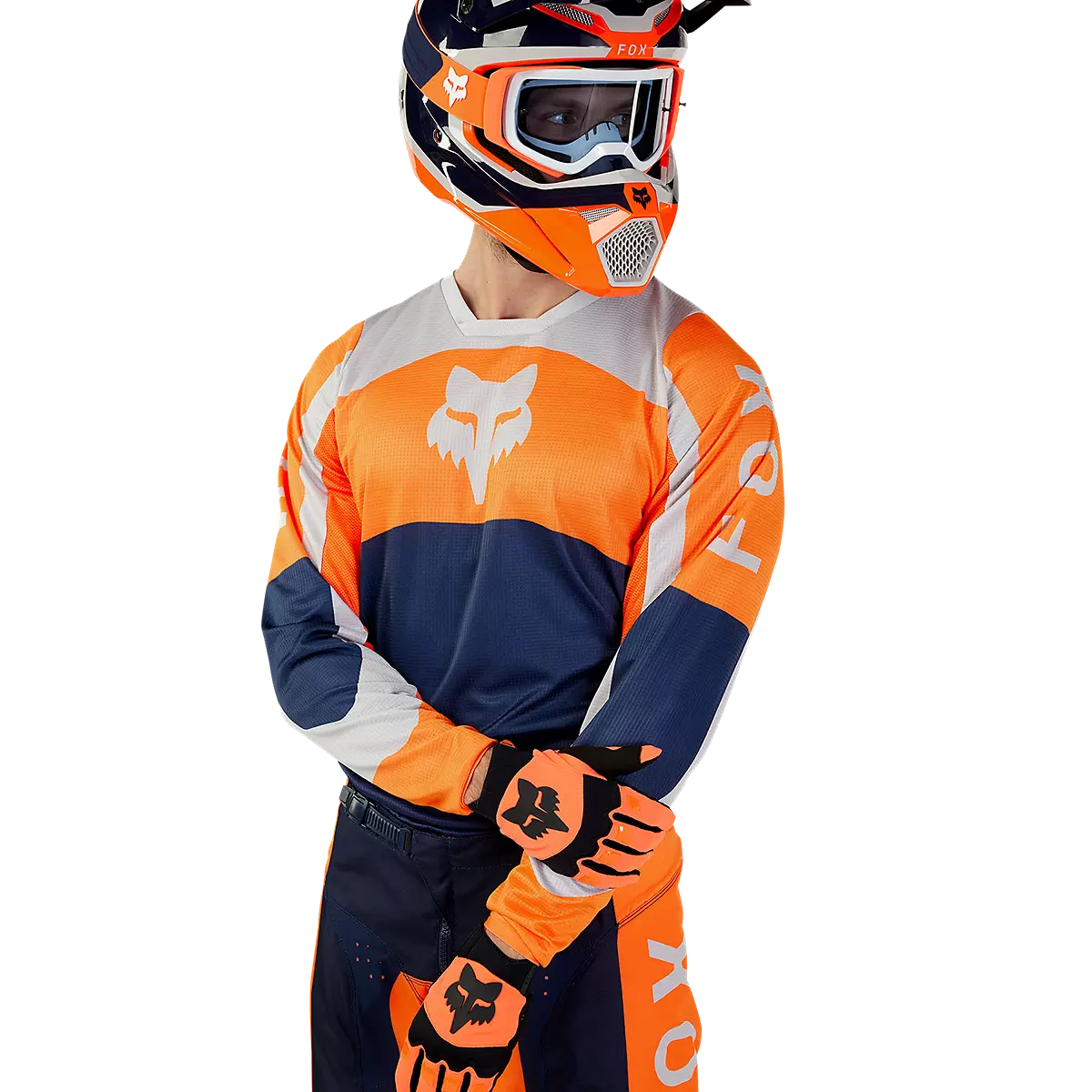 Fox Racing - 180 Nitro Jersey-Flo Orange (31274-824)