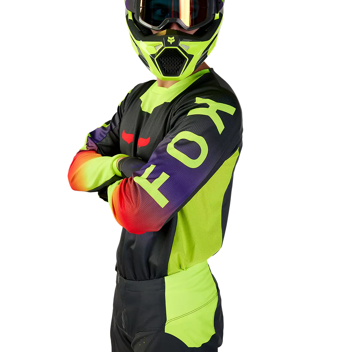 Fox Racing - 180 Flora Jersey-Dark Shadow (31276-330)
