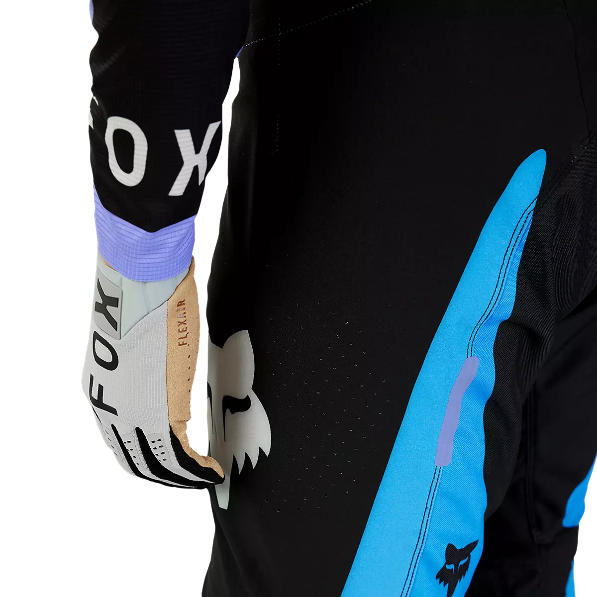 Fox Racing - Flexair Magnetic Pants-Black/Purple (31288-166)
