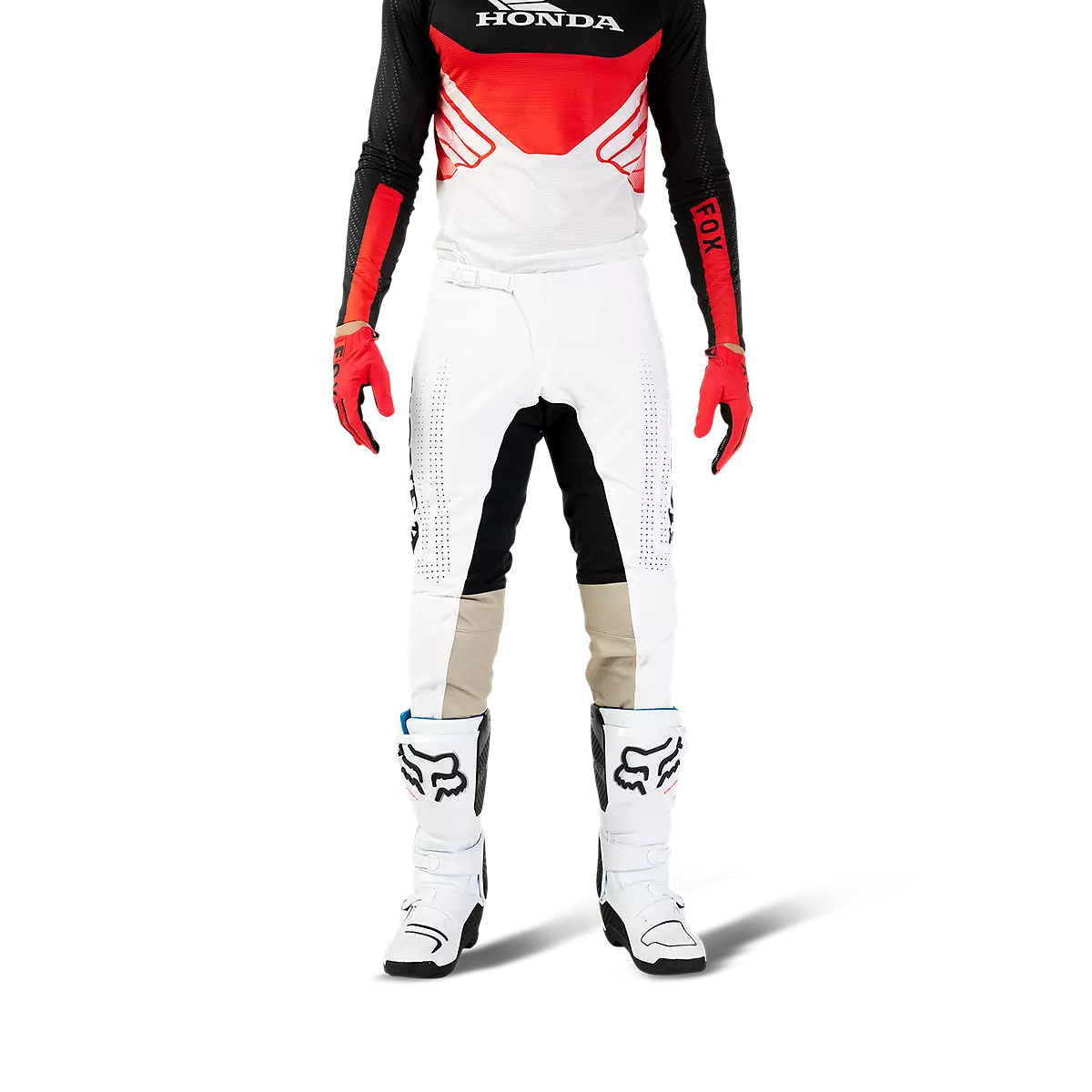 Fox Racing - Flexair Honda Pants-Black/White (31290-018)