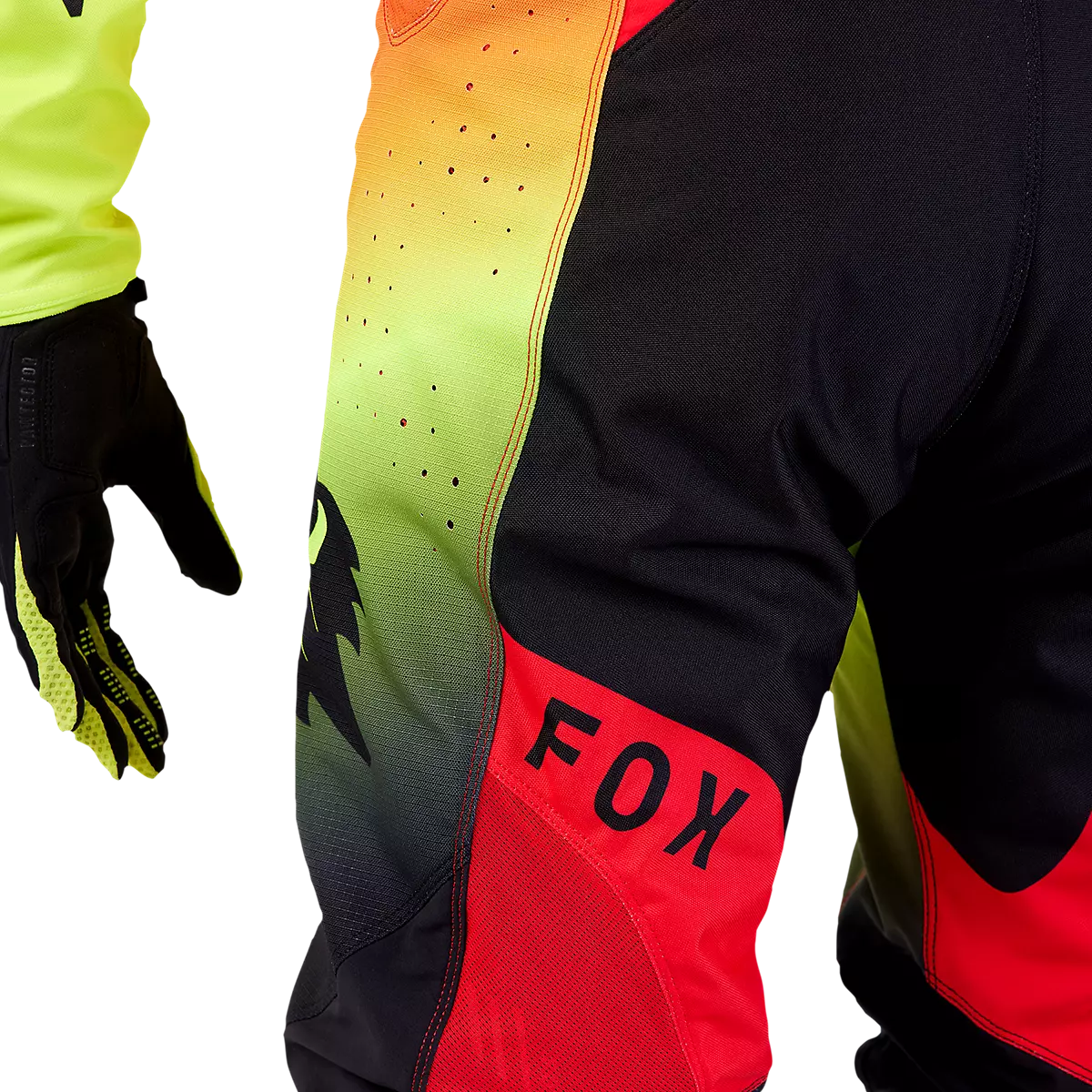Fox Racing - 360 Revise Pants-Red/Yellow (31292-080)