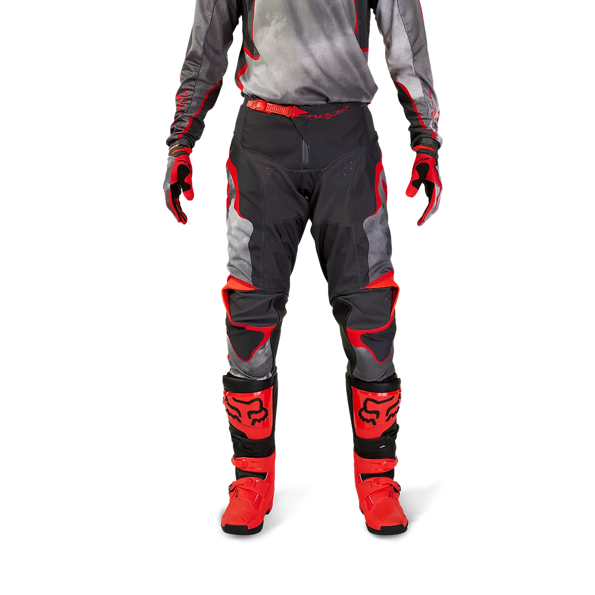 Fox Racing - 180 Atlas Pants-Grey/Red (31298-037)