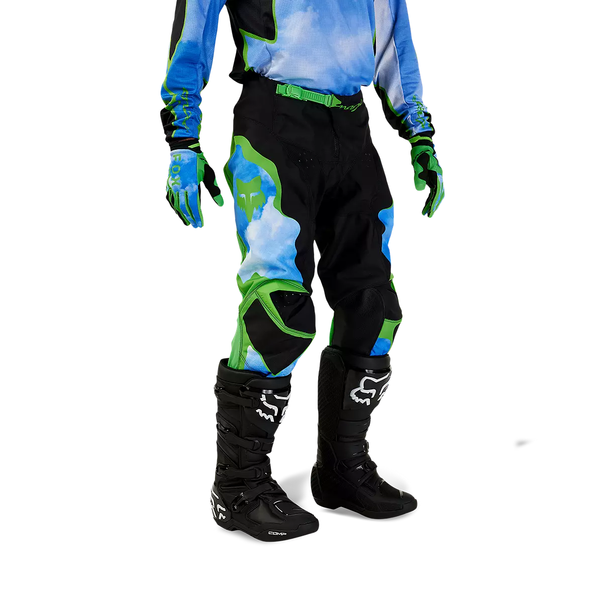 Fox Racing - 180 Atlas Pants-Black/Green (31298-151)