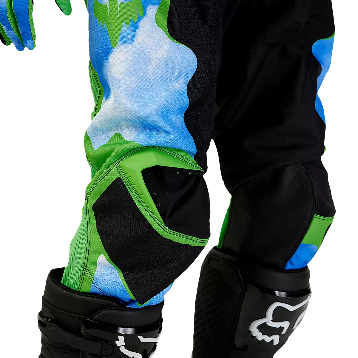 Fox Racing - 180 Atlas Pants-Black/Green (31298-151)