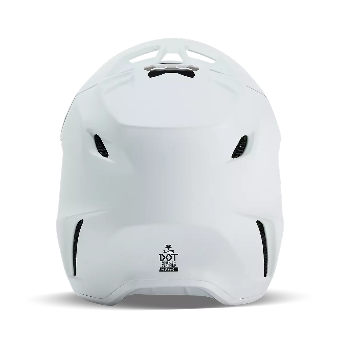 Fox Racing - V3 Solid Helmet-Matte White (31365-067)