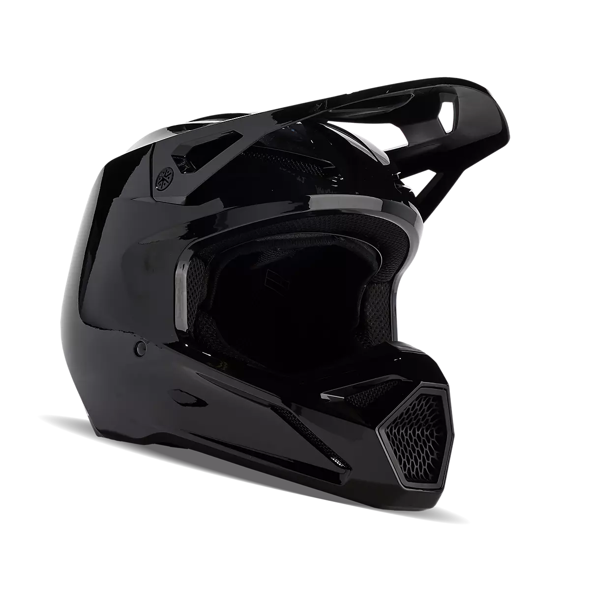 Fox Racing - V1 Solid Helmet-Black (31369-001)