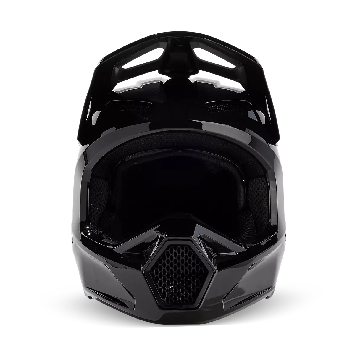 Fox Racing - V1 Solid Helmet-Black (31369-001)