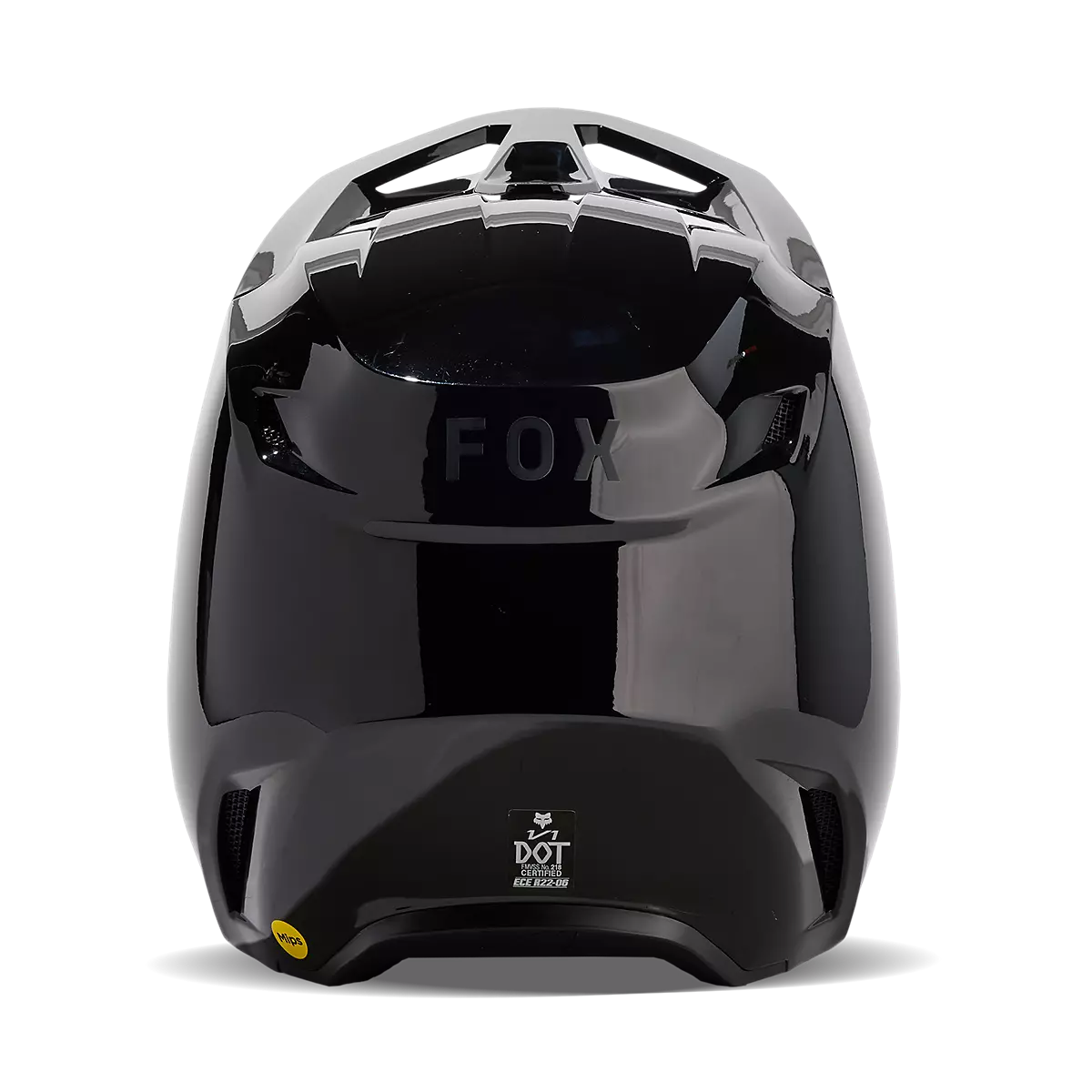 Fox Racing - V1 Solid Helmet-Black (31369-001)