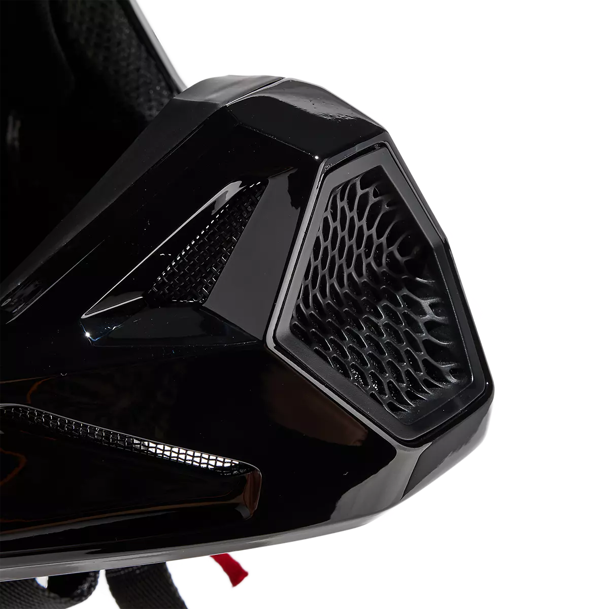 Fox Racing - V1 Solid Helmet-Black (31369-001)