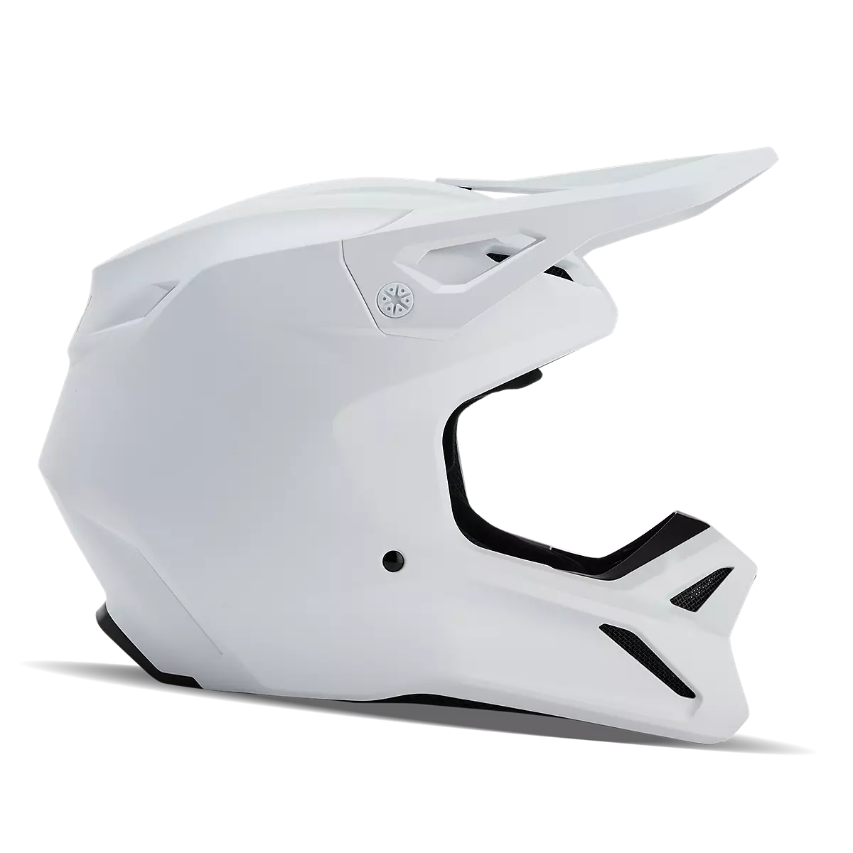 Fox Racing - V1 Solid Helmet-Matte White (31369-067)