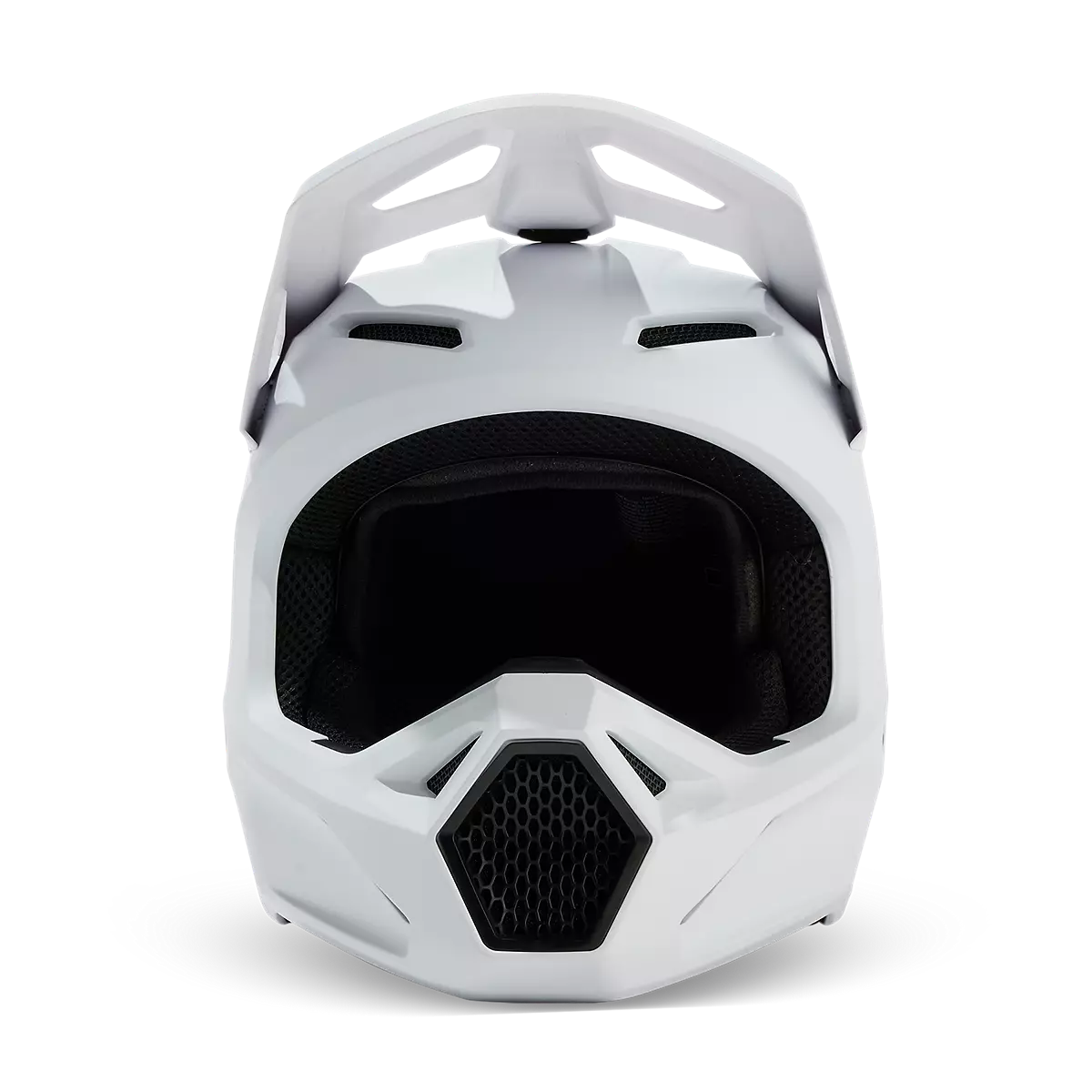 Fox Racing - V1 Solid Helmet-Matte White (31369-067)