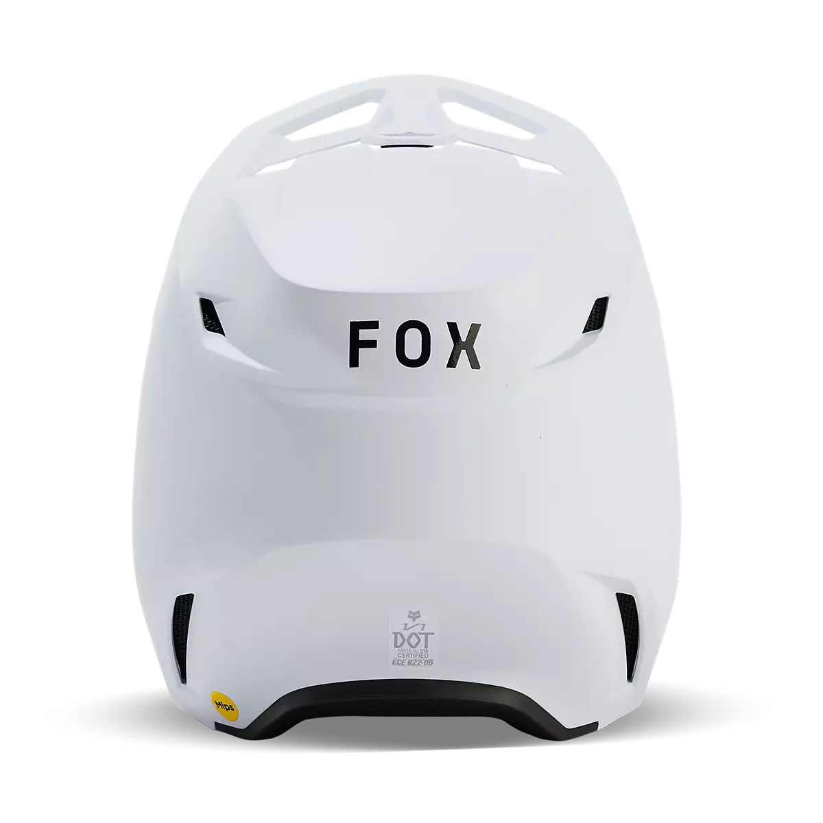Fox Racing - V1 Solid Helmet-Matte White (31369-067)
