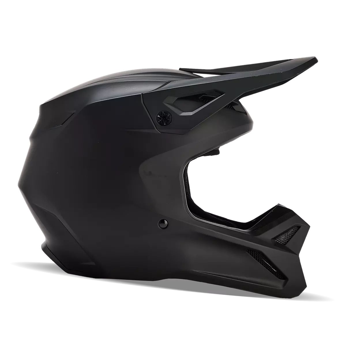 Fox Racing - V1 Solid Helmet-Matte Black (31369-255)