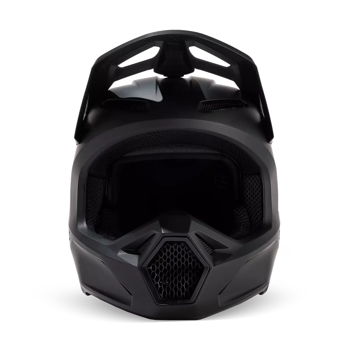 Fox Racing - V1 Solid Helmet-Matte Black (31369-255)