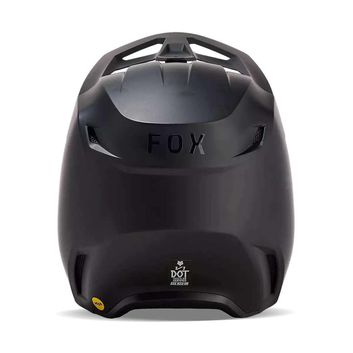 Fox Racing - V1 Solid Helmet-Matte Black (31369-255)