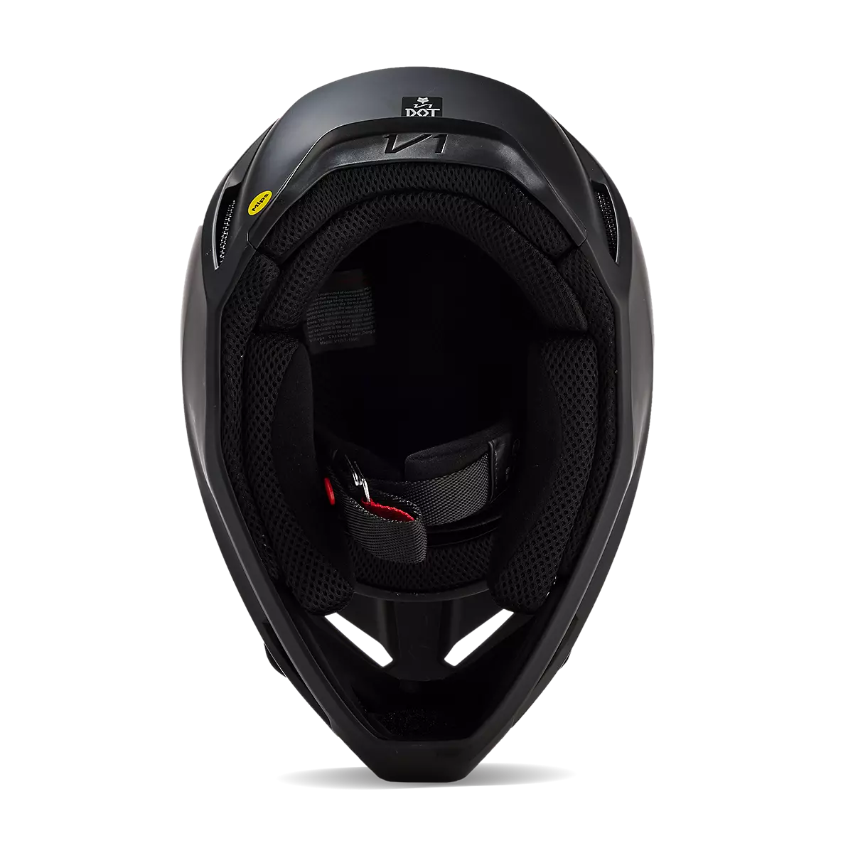 Fox Racing - V1 Solid Helmet-Matte Black (31369-255)