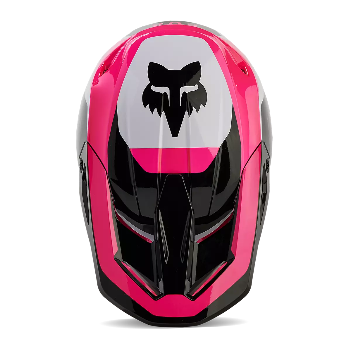 Fox Racing - V1 Nitro Helmet-Black/Pink (31370-285)