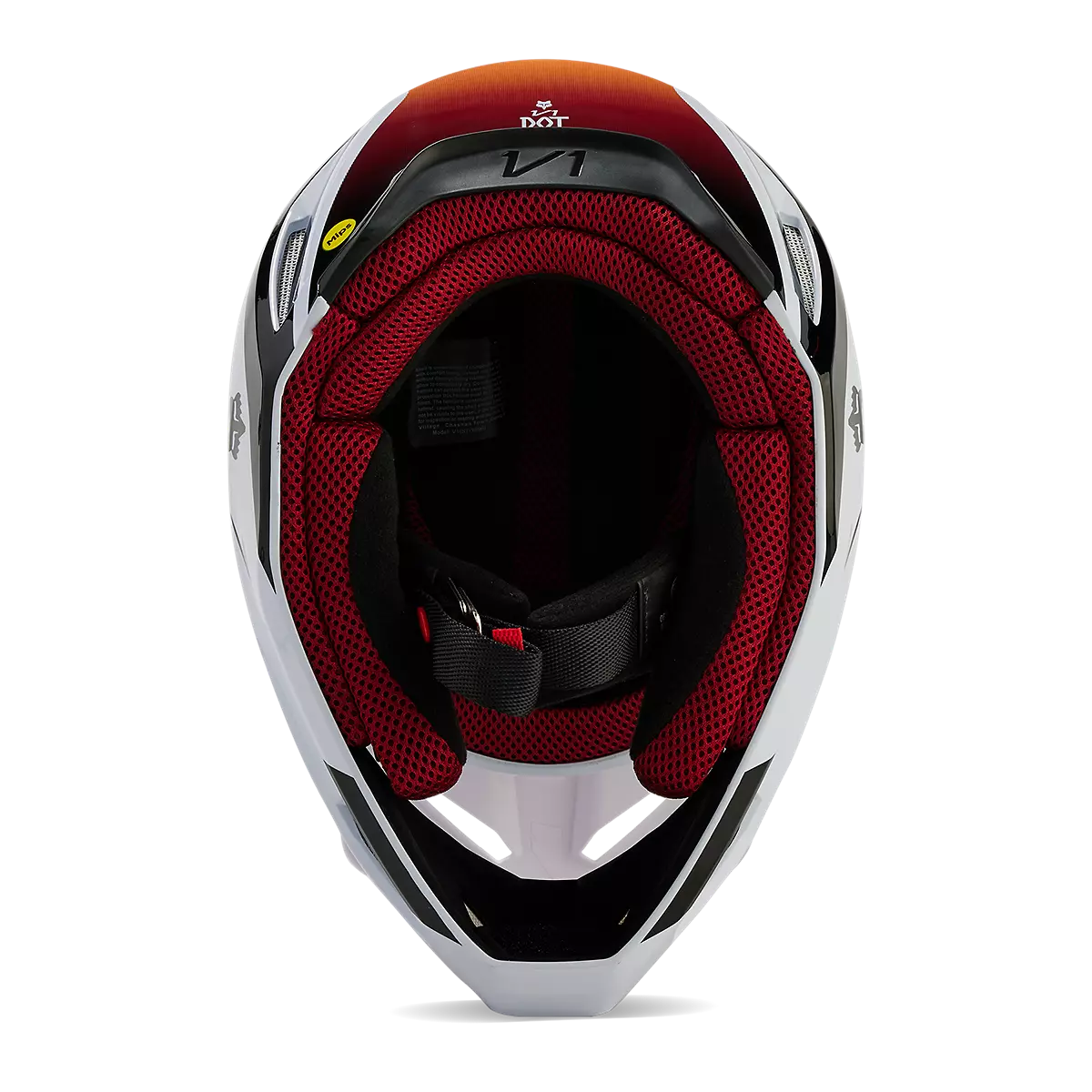 Fox Racing - V1 Flora Helmet-White/Black (31372-058)