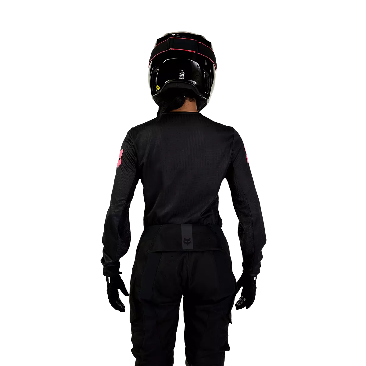 Fox Racing - Womens Blackout Jersey-Black/Black (31381-021)