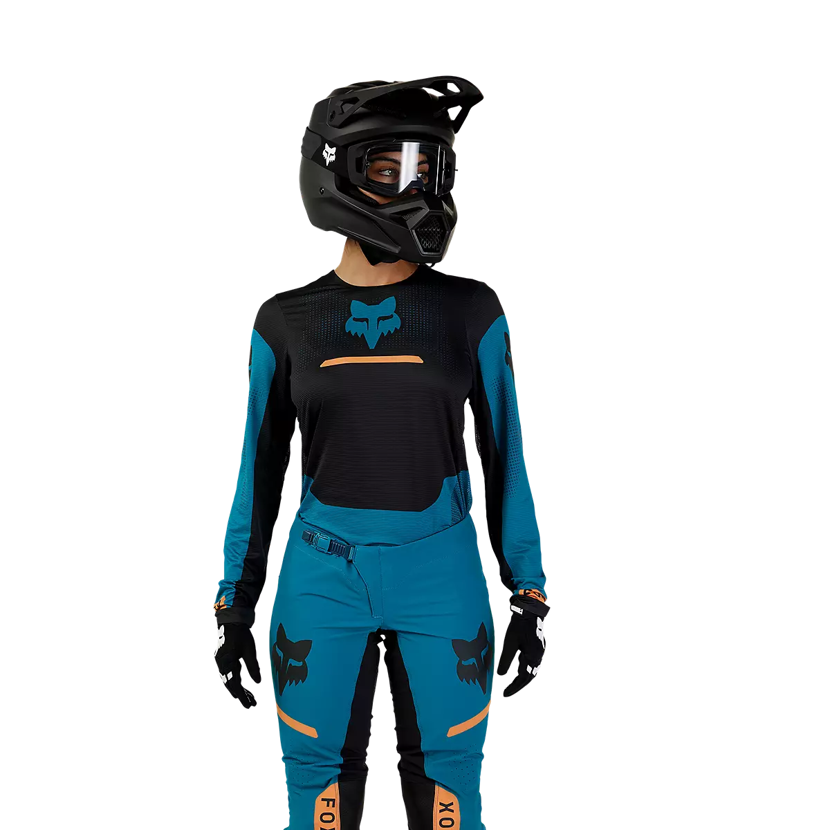 Fox Racing - Womens Flexair Optical Jersey-Maui Blue (31383-551)
