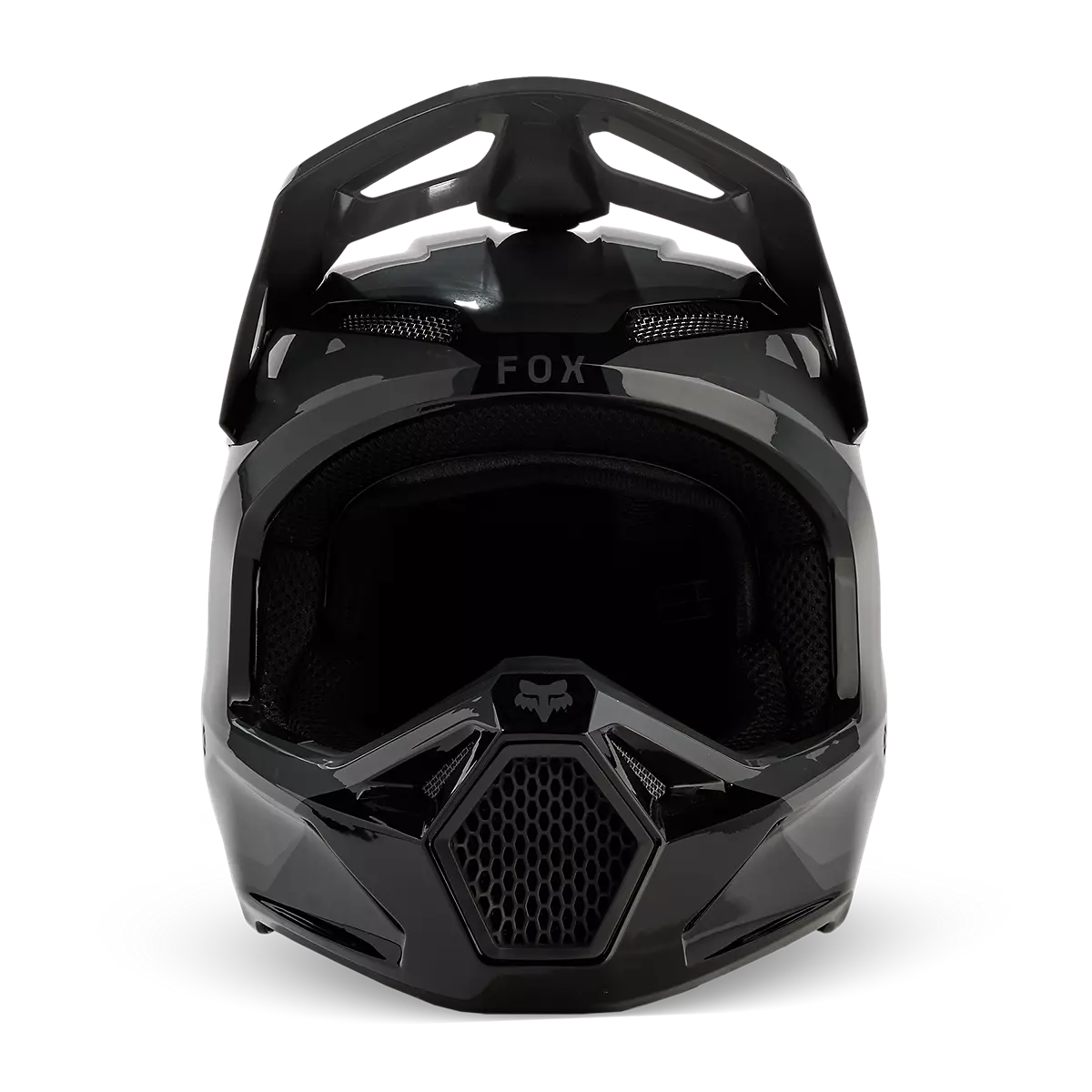 Fox Racing - V1 Nitro Helmet Youth-Dark Shadow (31400-330)