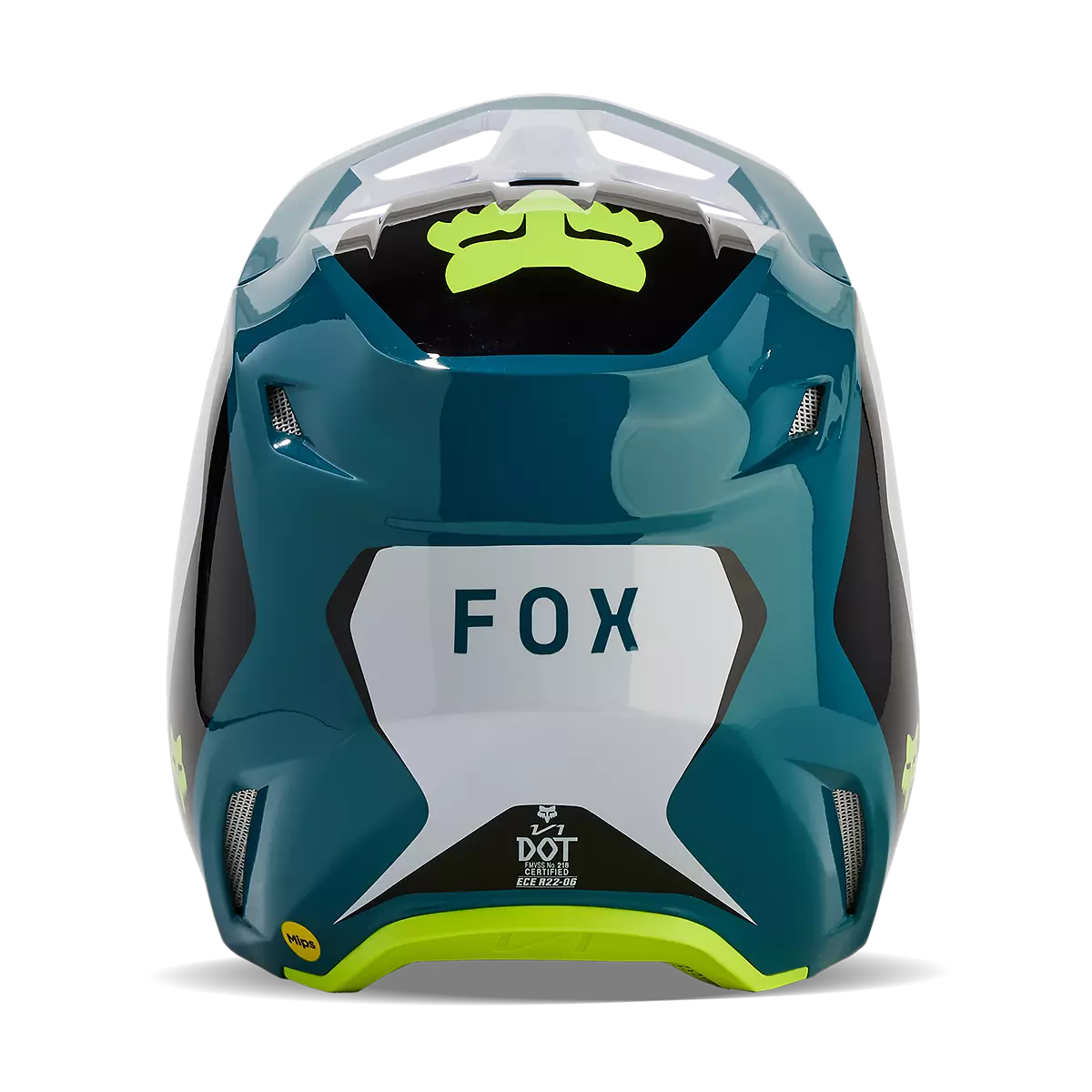 Fox Racing - V1 Nitro Helmet Youth-Maui Blue (31400-551)