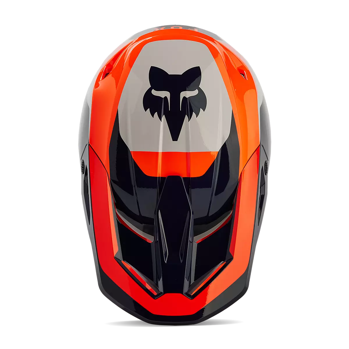 Fox Racing - V1 Nitro Helmet Youth-Flo Orange (31400-824)