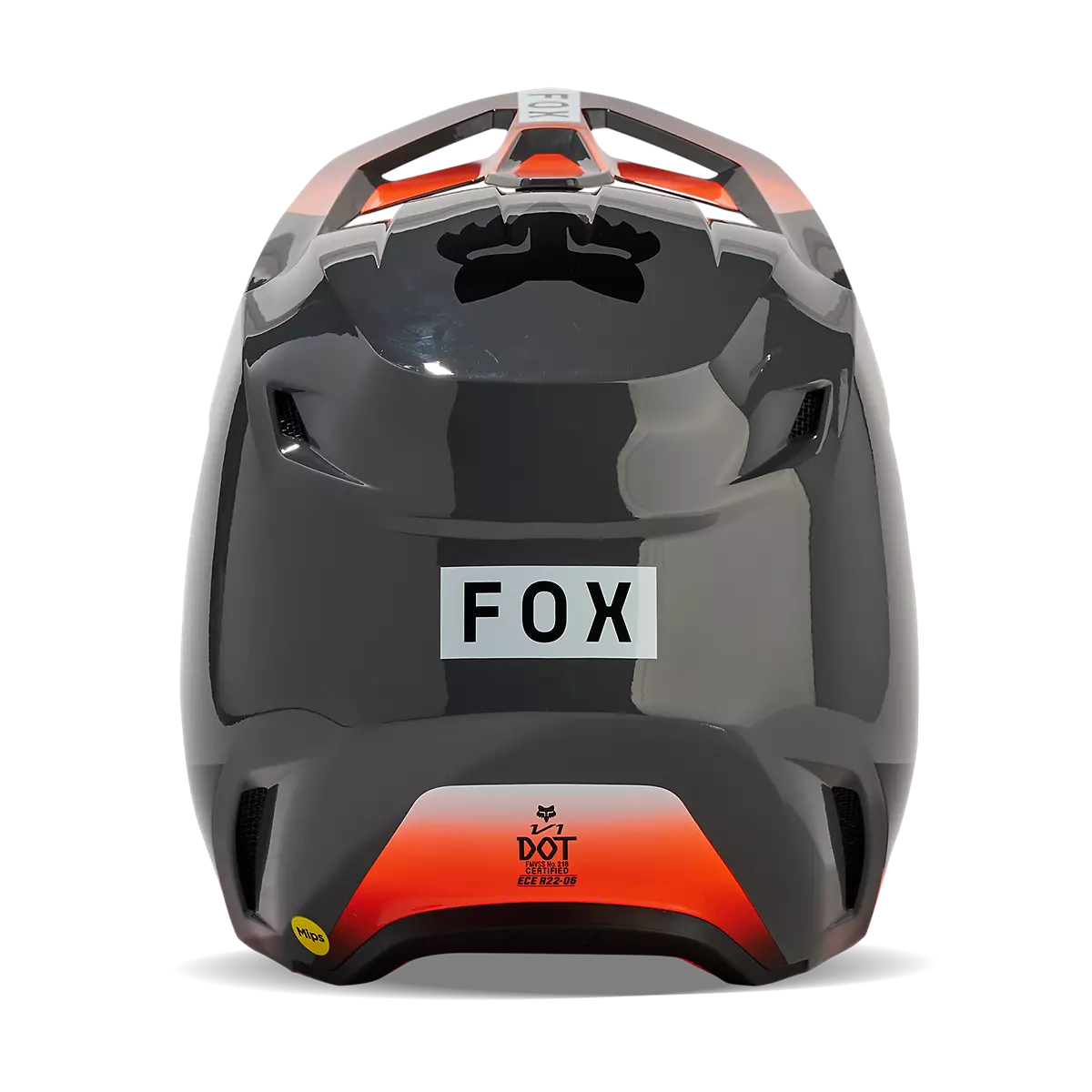 Fox Racing - V1 Ballast Helmet Youth-Grey (31401-006)