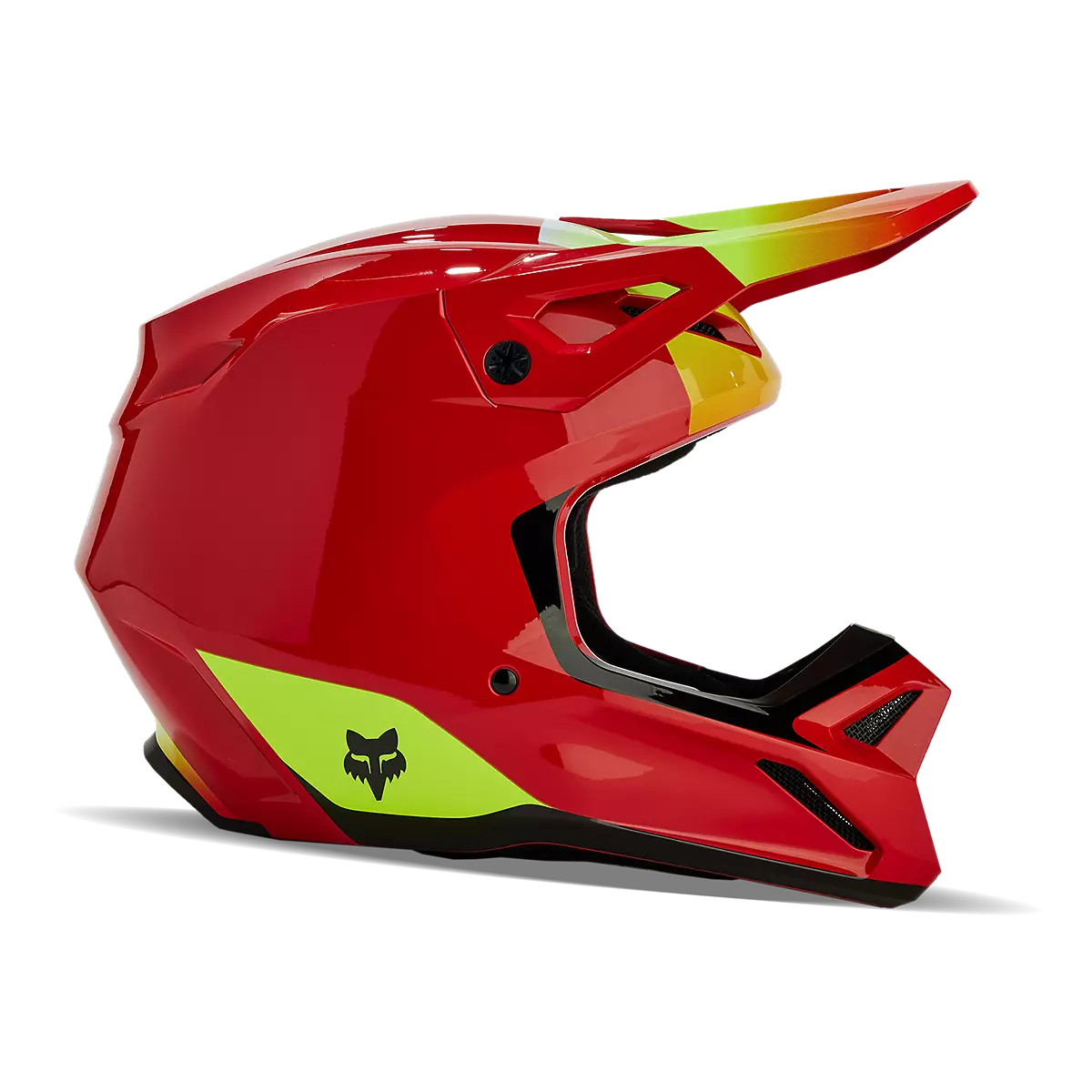 Fox Racing - V1 Ballast Helmet Youth-Flo Red (31401-110)
