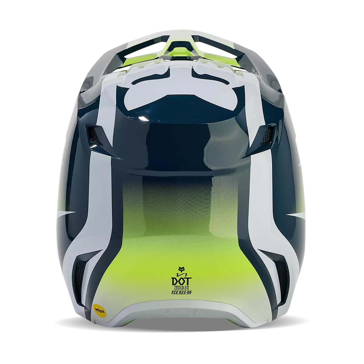 Fox Racing - V1 Flora Helmet Youth-Dark Indigo (31402-203)