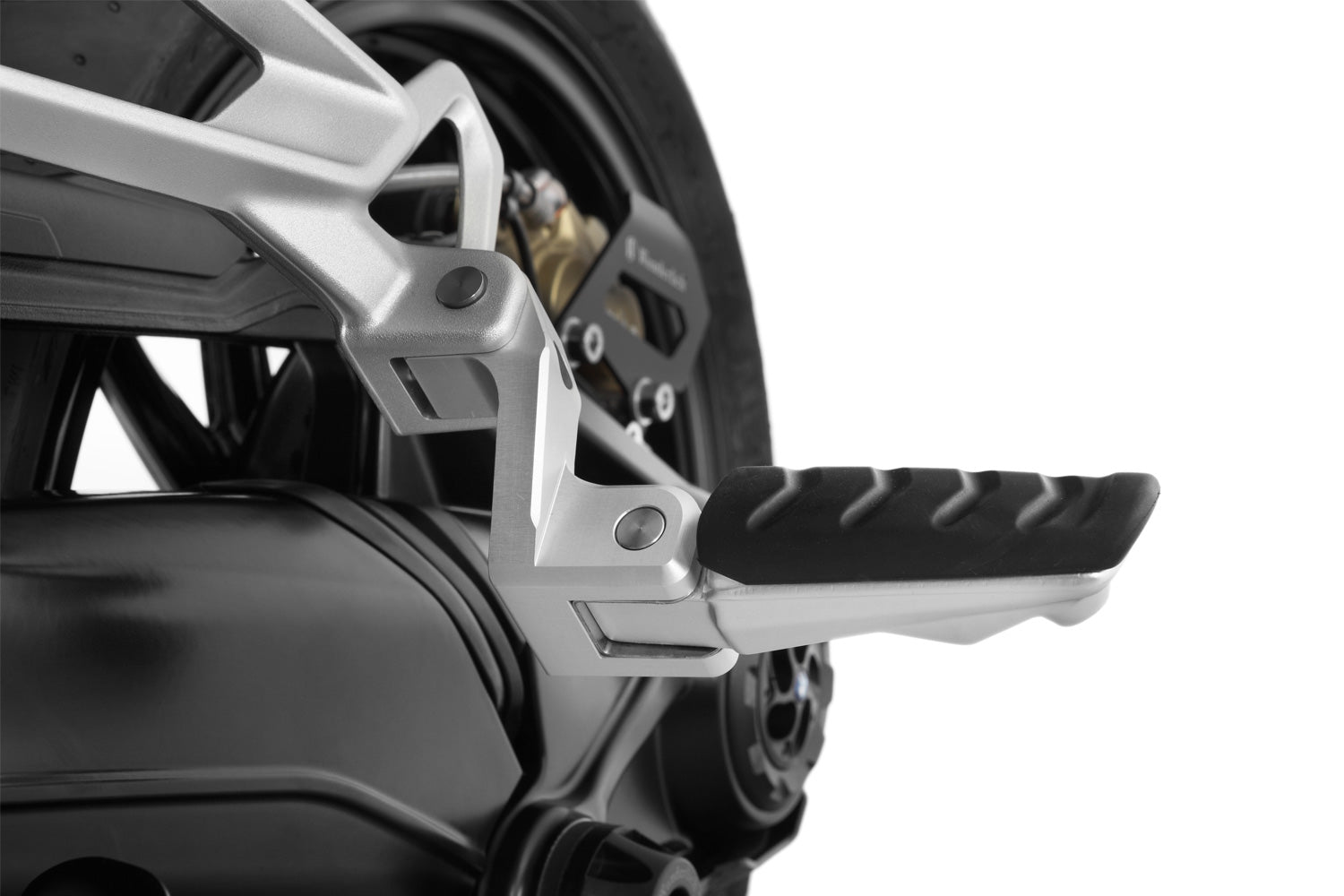 Approx. 45 mm lower compared to the position of the original footrests