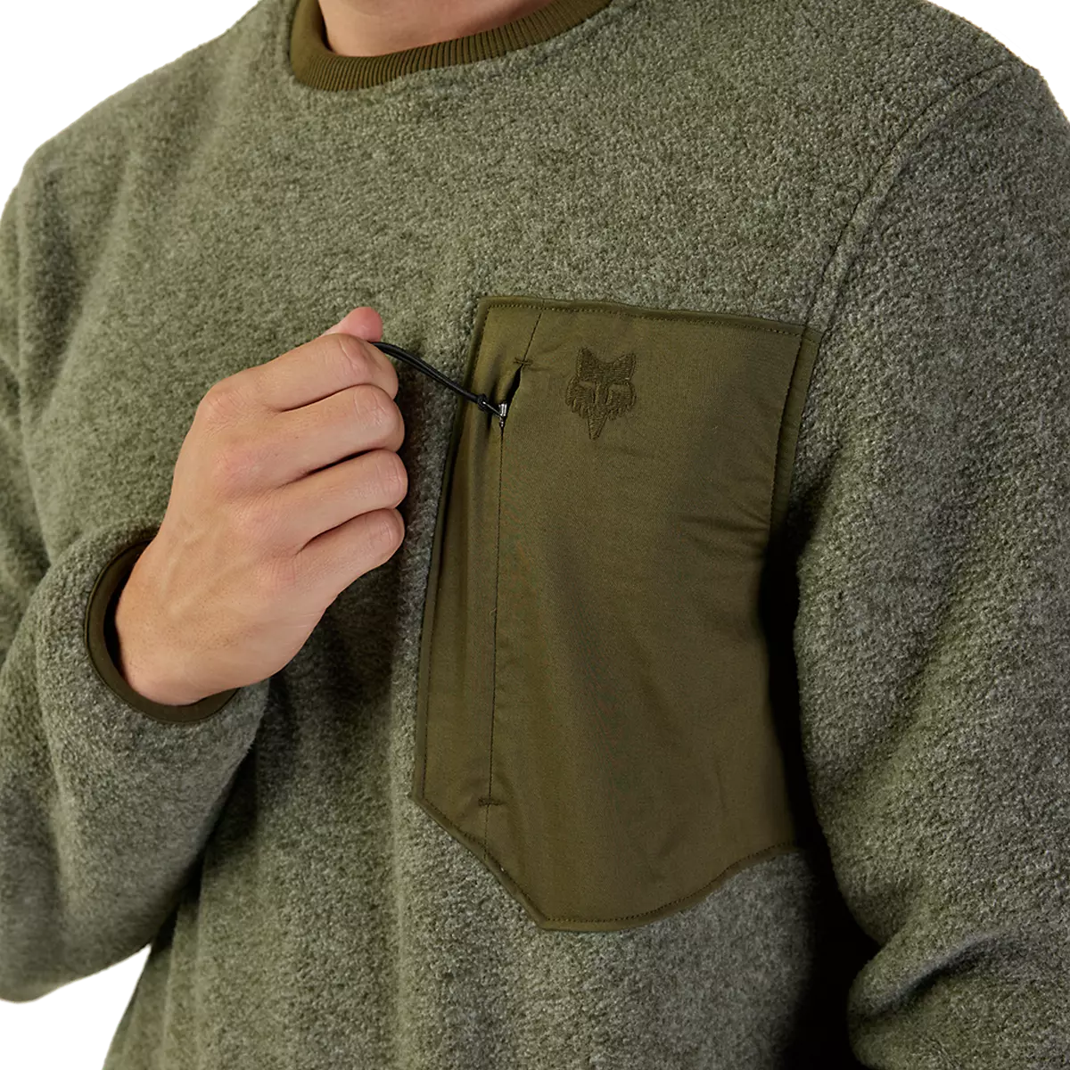 Fox Racing - Survivalist Sherpa Flc Crew-Olive Green (31590-099)