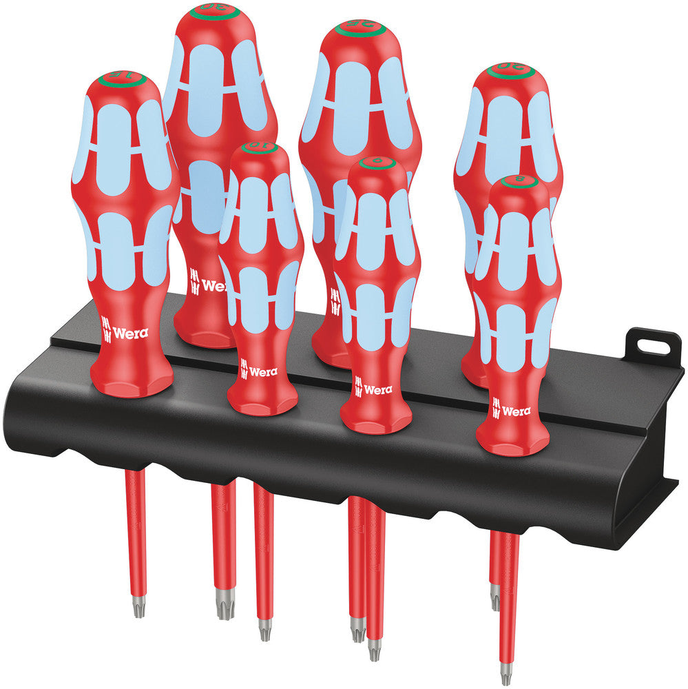 Wera Tools - 3167 i/7 TORX® Screwdriver set, stainless and rack